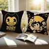 Game B-Bendy and the Ink M-Machine  Pillow Cushion Cover Pillowcase Living Room Sofa Home Decor Customized