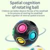 Creative Unique Magic Rainbow Ball Puzzle Relieving Toys 12 Hole Rainbow Ball Press Fun Ball Anti Anxiety Stress Relieving Toys