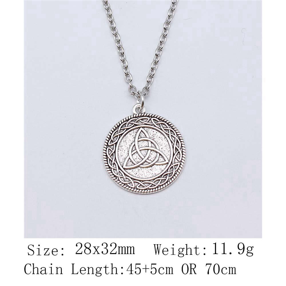 Gifts For Women Woman Long Necklace Celtic Hexagram 45cm Or 70cm Long Chain Necklace Cheap Cute Stuff Pendants And Necklaces