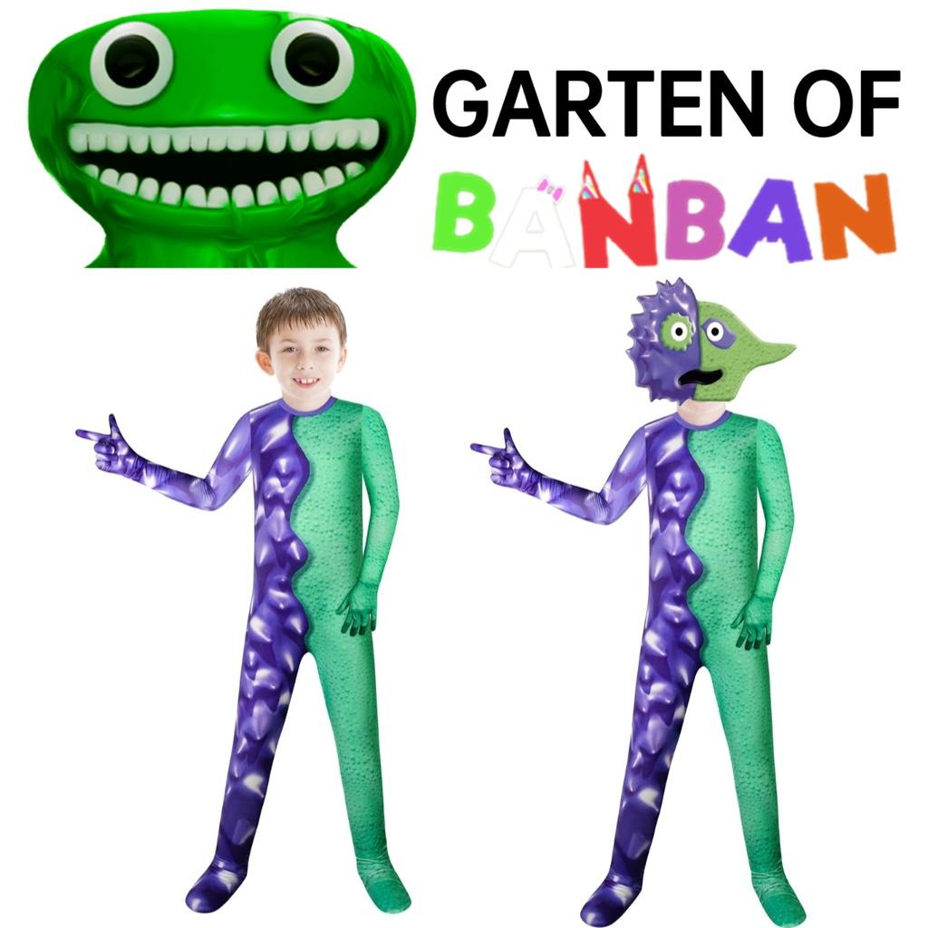 2023 Kinder Bühnenauftritt Kostüm Ld138 Lila Cartoon Garten Kostüm für Jungen und Mädchen