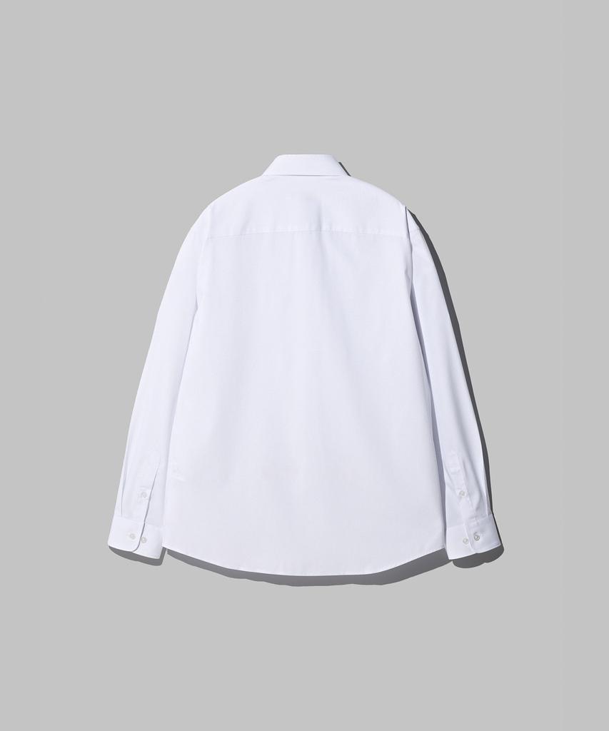 STCO [Tuk] Tencel Stretch Shirt_White (Slim Fit)_Sdsxz01Ssw