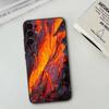 Vulkan Handyhülle Schwarzes Silikon Weich Für Samsung S25,S24,S21,S22,S23,S30,Ultra,S20,Plus,Fe,Lite