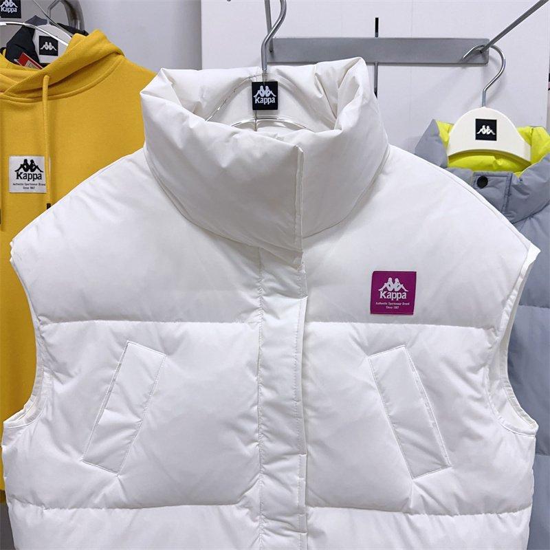 Kappa/Kappa Warm Down Vest Casual Fashion Vest Warm Coat