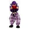 Colorful Joint Activity Kids Toy Wooden Pull String Puppet Handcraft Toy Puppet Puppet Clown
