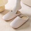 Unisex Japanese-Style Soft Cloth Slippers for Indoor Wooden Floors, Silent, Non-Slip, Large Size, Perfect for Spring and Autumn.