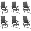 VidaXL Ensemble de Salle à Manger de Jardin 7 pcs Mobilier à Dîner de Patio Salon de Jardin Meubles de Repas de Terrasse 3060062