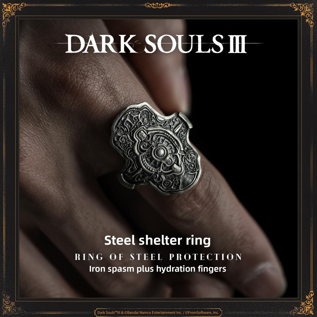 Starforged, Dark Souls III Peripheral Knight King Steel Shield Ring Bronze