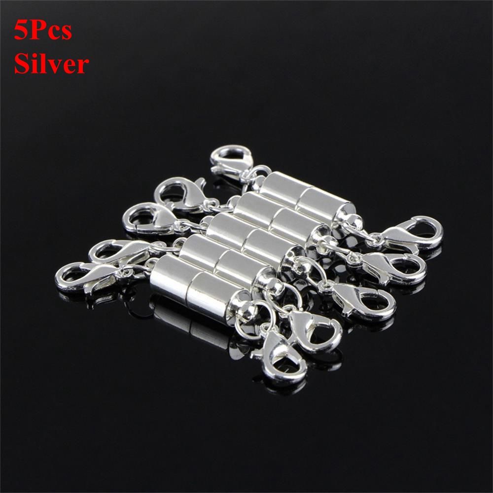 DIY New Jewelry Making Supplies Connector Hook Magnetic Clasps  Necklace Bracelet Connector Buckle
