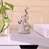 Graceful High-Trunk Elephant Figurine | A Symbol of Luck & Prosperity | Perfect for Elegant Home Décor – Pack of 1