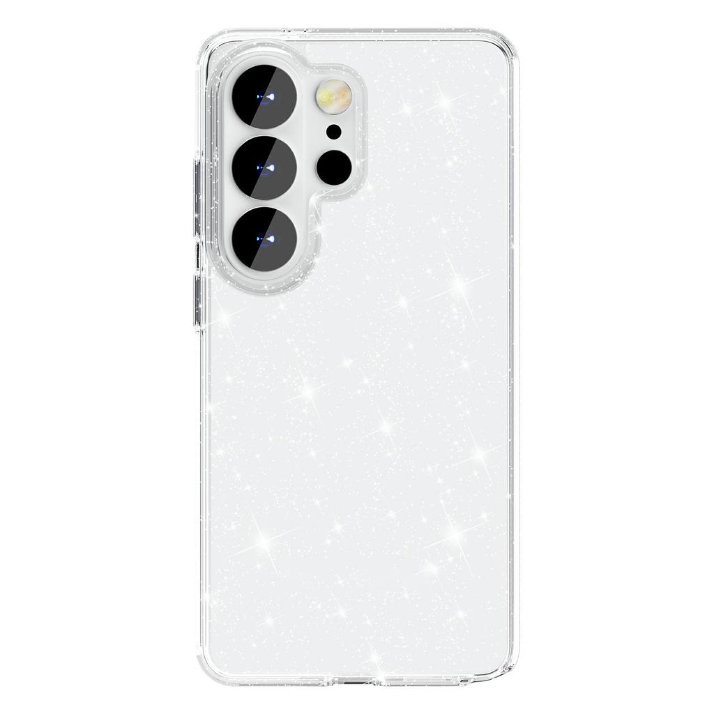 For Samsung Galaxy S26 Ultra Case Sparkly Powder Glitter Shiny Soft TPU + Hard PC Back Cover