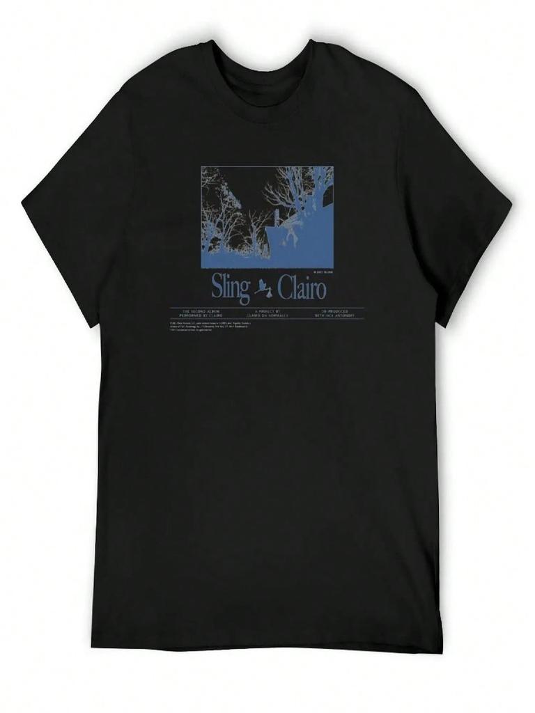Clairo Sling Merch T-Shirt Übergrößen Oberteile Baggy Hemden Hippie Kleidung Anime Figuren T-Shirts Für unisex Grafik