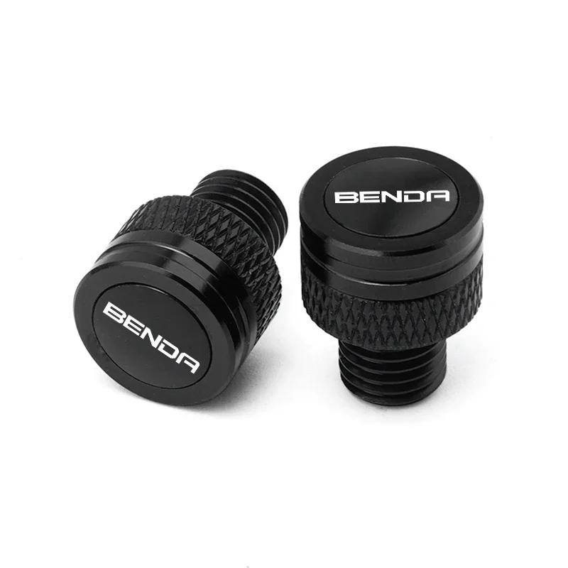 Motorcycle Accessories CNC M10*1.25 Aluminum Screws Bolts Mirror Hole Plugs Cap For Benda LFC700 LFC 700 LFC BD700-2