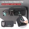 Car Visor Organizer Sunglass Holder Glasses Bag Card Clip Interior For Skoda Octavia Rapid Kodiaq Superb Derivative Karoq Fabia xkzm13