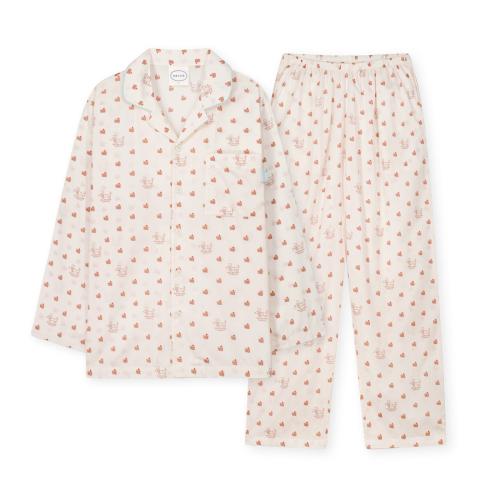 [ORCITE] H103 Patissier Camille Long Sleeve Pajama Set [Shipped from Korea] 100% Authentic L