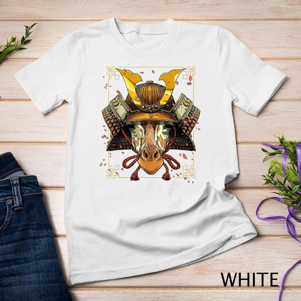 

Samurai Giraffe Warrior Samurai Lovers Gift Women Men Unisex T-shirt XL
