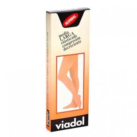 Media Viadol Larga De Compresion Normal Beige T5 Prim