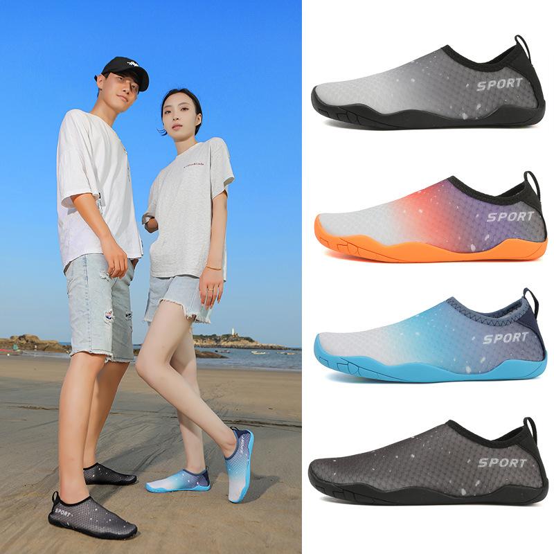 New Couple's Outdoor Canyoning Shoes Lightweight Quick-Dry Water Shoes Beach Swimming Shoes Hiking and Mountaineering Five-Toe Shoes