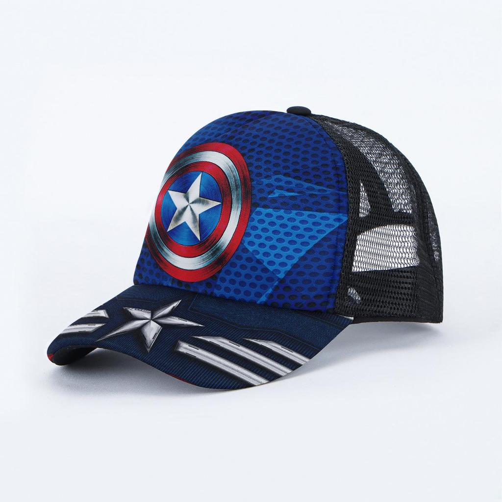 Unisex Outdoor Spider-Man/Batman/Iron Man Sun Hat - Breathable Duckbill Design