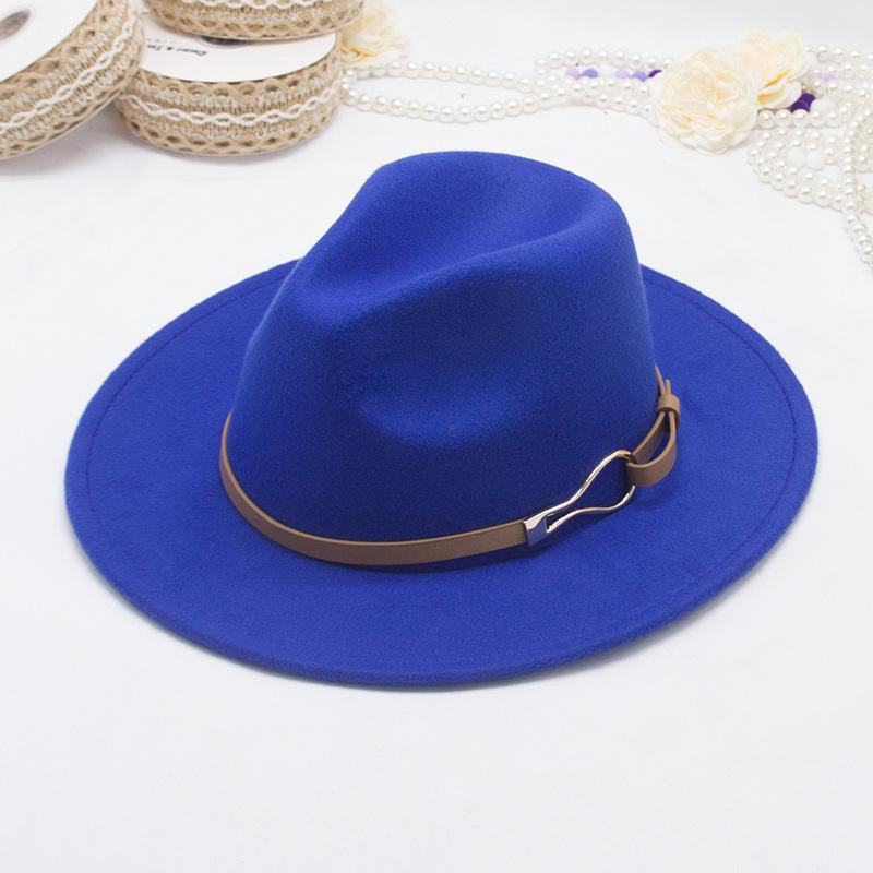 

Шляпа мягкая фетровая шляпа женская большая широкая 9,5 см винтажная фетровая шляпа цвета хаки джаз зимняя формальная кепка сомбреро де мухер 56-58CM