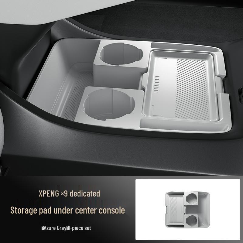 Xiaopeng X9 Mittelkonsolen-Silikon-Aufbewahrungsbox und Brillenhalter für 25 Modelle