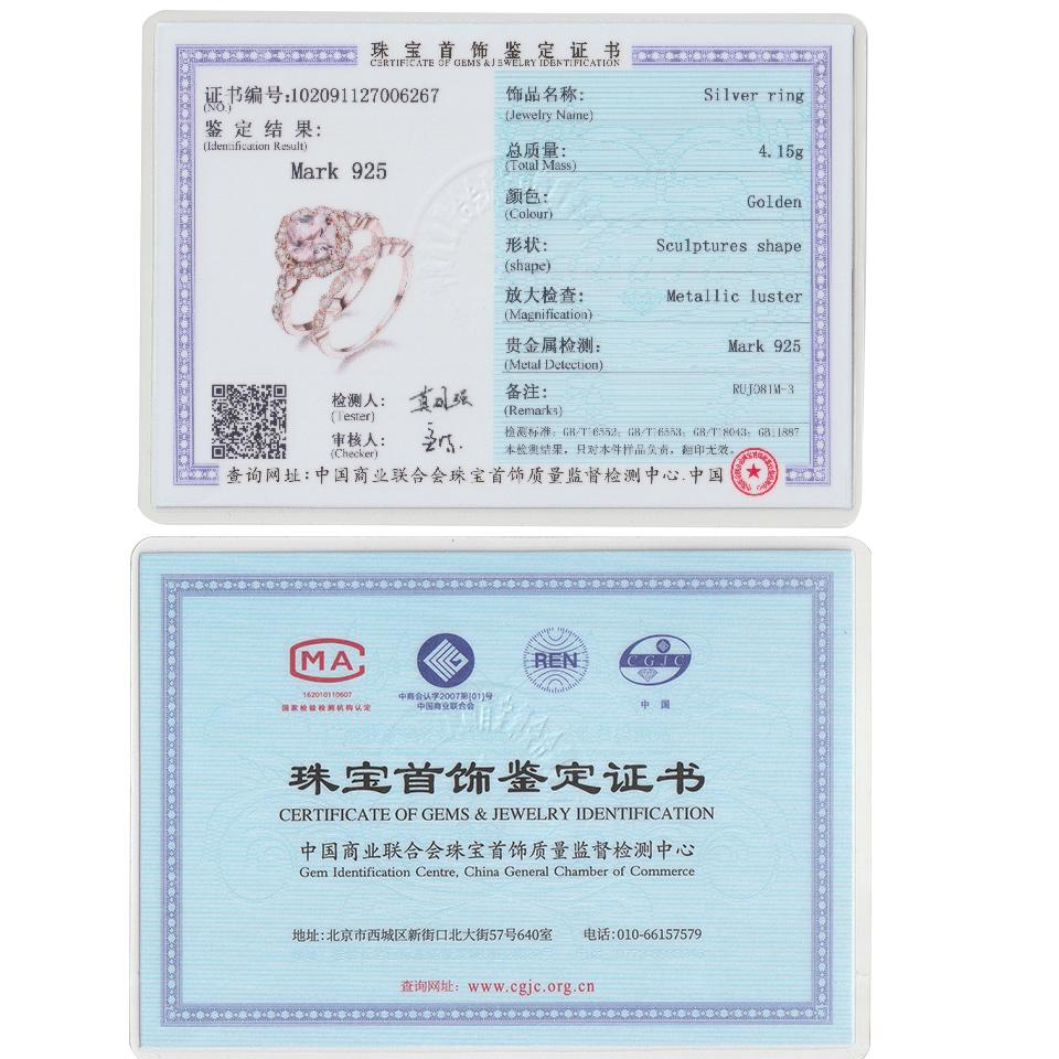 Set de inele florale rafinate 2-în-1 Nano Morganite, cadou pentru propunerea de Valentine, bijuterii pentru femeie