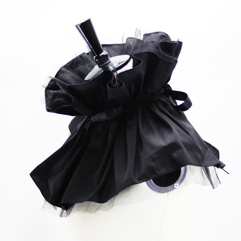 Clown Mesh Detachable False Collar Exaggerated Tulle  Decorative Ruff Neck Collar Cape Cosplay Costume Collar