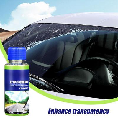 Nettoyant liquide lave-glace 45 ml Agent nettoyant concentré pour vitres de voiture L'eau d'essuie-glace améliore la visibilité au volant