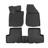 Tapis De Sol En Caoutchouc - J&J AUTOMOTIVE - Dacia 2WD 2018-2024 - Antidérapant - Sur Mesure - TPE Non Toxique