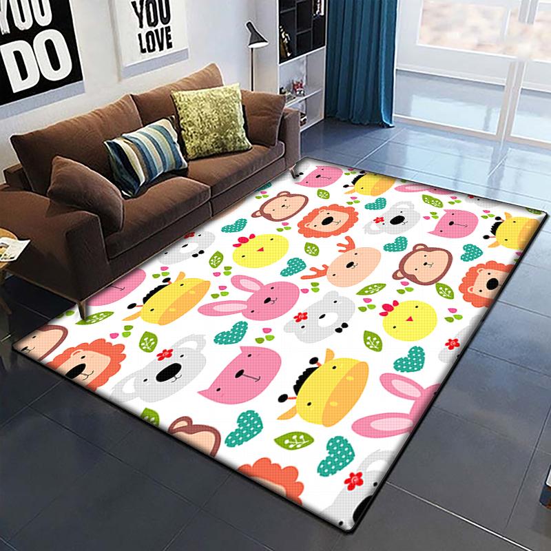 Desen animat anime frumos pictură covor pentru camera de zi Covor zonă mare Covor negru moale Covorașe de decorare a casei Covoare Boho Picnic