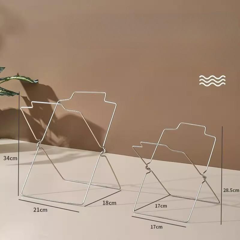 

1 шт. Уличная бытовая стойка для мусора Складная стойка для хранения кухонных отходов Многофункциональный держатель для кухонных пакетов для свежести M