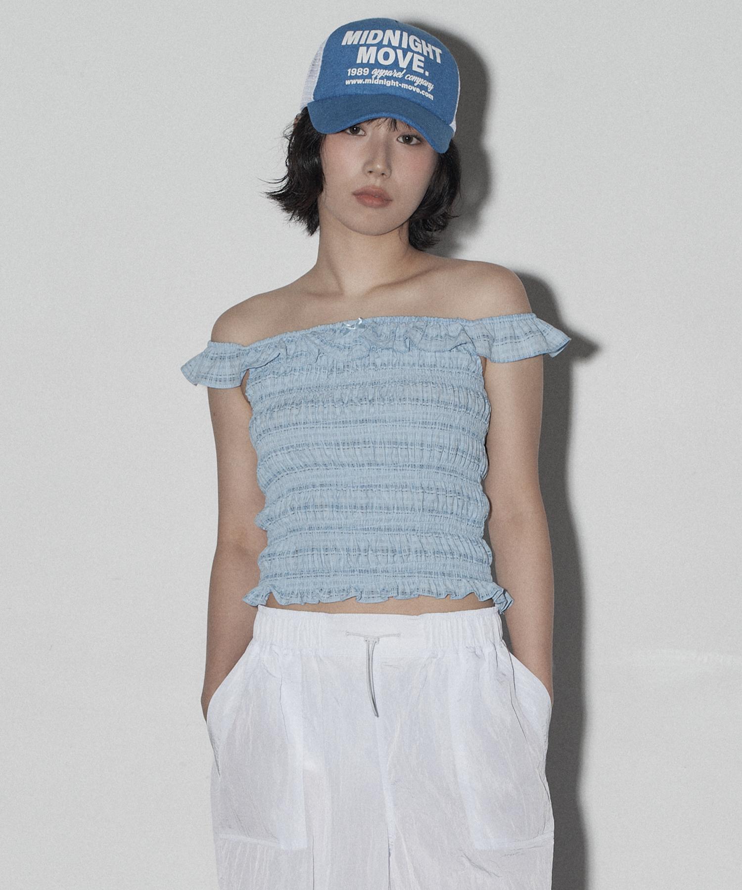 Midnight Move Smk Top (Blue) Blue