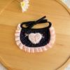 Sweet Cute Bowknot Pet Bib Lace Cats Dress Up Pet Cat Scarf Polka Dot Cat Scarfs Small Dogs
