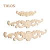 Wood Carved Corner Onlay Applique European Style Door Furniture Cabinet Decor Decoration