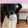 Modern Chic Korean Chain Quilted Bucket Bag For Women 2023 New Trendy Shoulder Crossbody Handbag