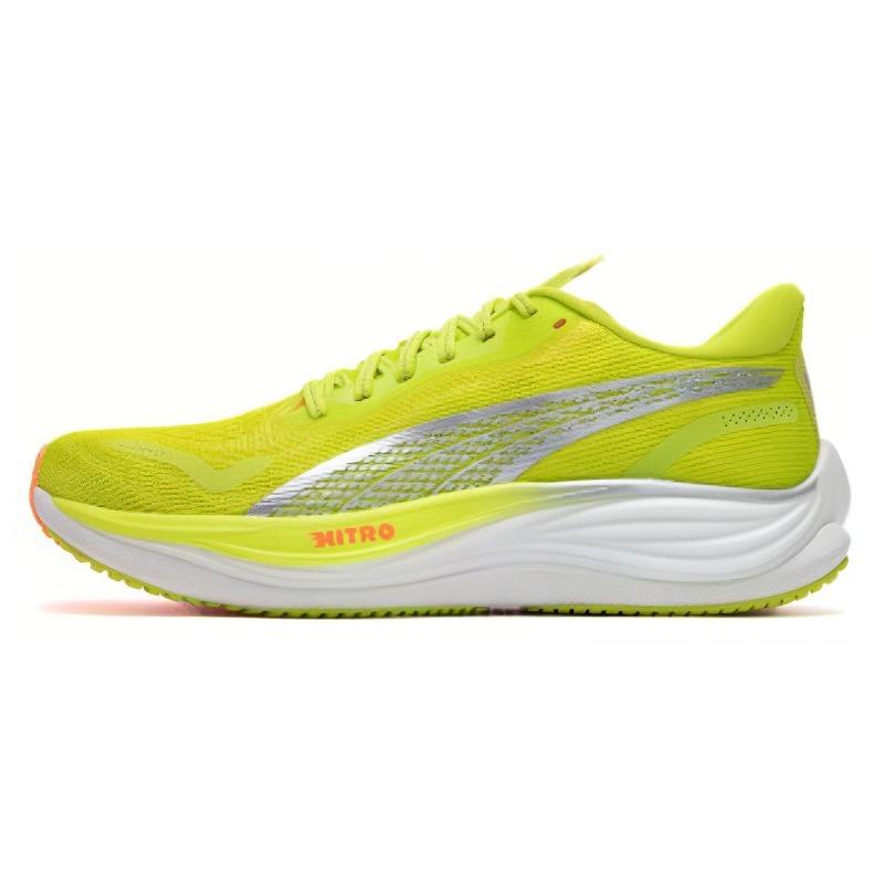 Puma Velocity Nitro 3 Men Green Low Top Running Shoes Lightweight Comfortable Urban Commute 380080-02 40