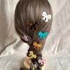 Bowknot Acetic Acid Duckbill Clip Korean Style Bow Duckbill Clip Sweet Bow Hairpin  Travel