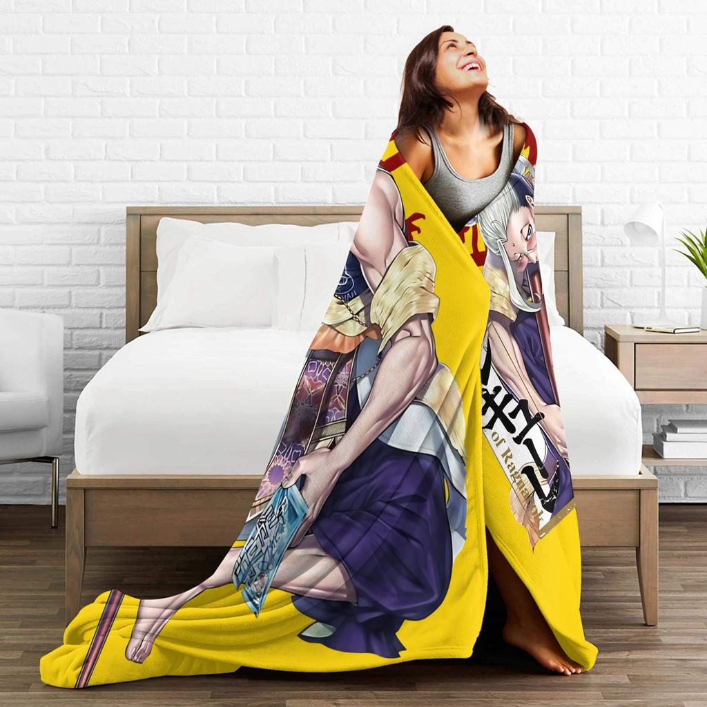 Buddha Record of Ragnarok Flannel Throw Blankets Blanket for Bedding Travel Ultra-Soft Plush Thin Quilt,