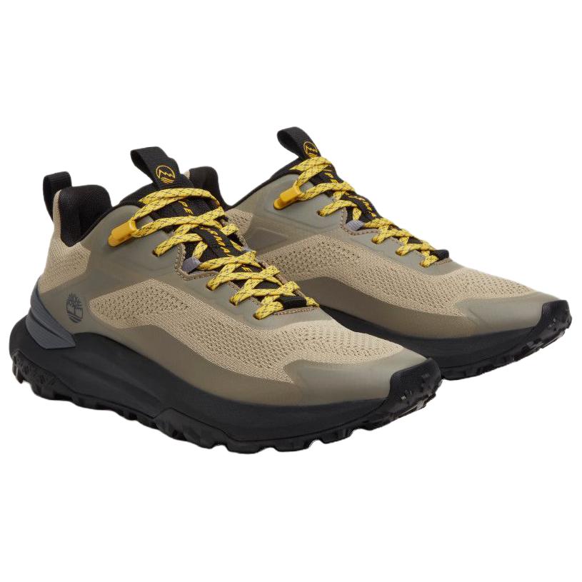 Timberland Men's Motion Access Low Lace-Up Sneaker Light Brown Knit A6DJKEY4