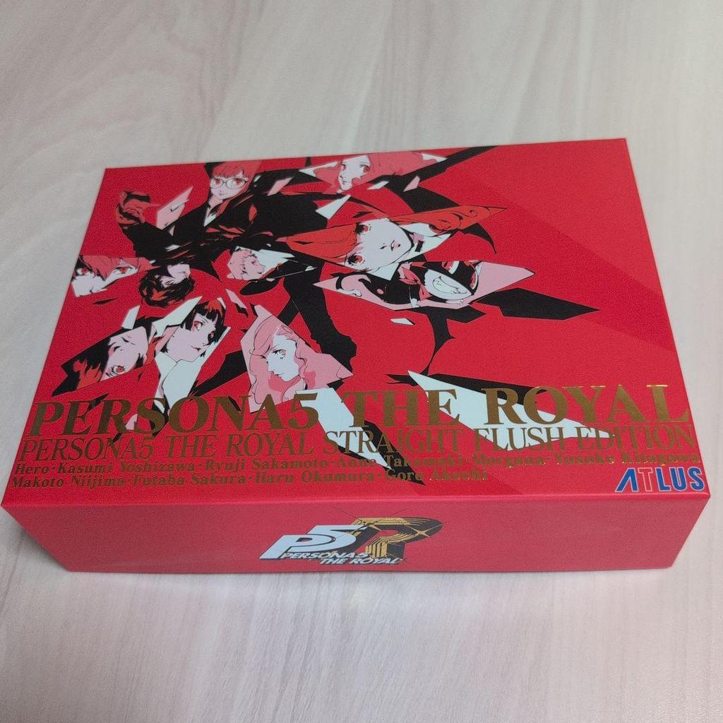[USED] Persona 5 The Royal Straight Flush Edition Game Bonus Only