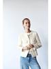 Women's Spring/Summer 2025 Casual Textured Belted Blazer - European & American Style