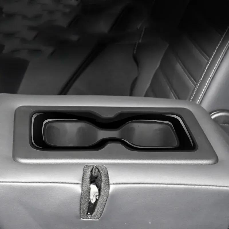 L/RHD For Mitsubishi Outlander   2024 interior front middle rear row water cup holder decorate panle sticker Accessories