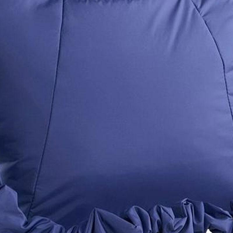 Puma Solid Color Minimalist Versatile Silver Logo Zipper Closure Fabric Tote Bag Women Tote Bags Violet 091444-02