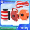 Retractable Reflective Safety Warning Tape - 50m Caution Line for Construction and Isolation