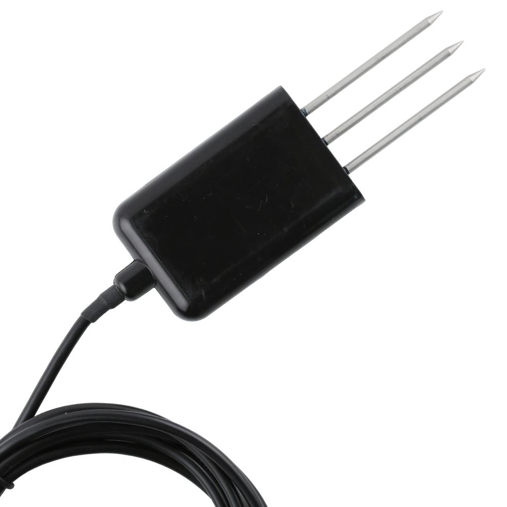 Soil Temperature Humidity Sensor Probe RS485 Output 0-5V 0-10V 4-20mA Analog Soil Moisture Detector Sensors IP68 Protection
