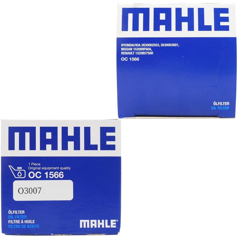 MAHLE OB303 Set of 2 Filters & 2 Drain Gaskets, Yamaha Motorcycle, M12,