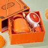 Ceramic 55° Temperature-Control Mug Set with Lid & Gift Box