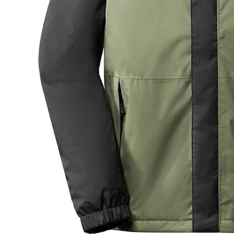 THE NORTH FACE INSULATED SHELL JACKET Men's Black/Green NF0A4914-WTQ