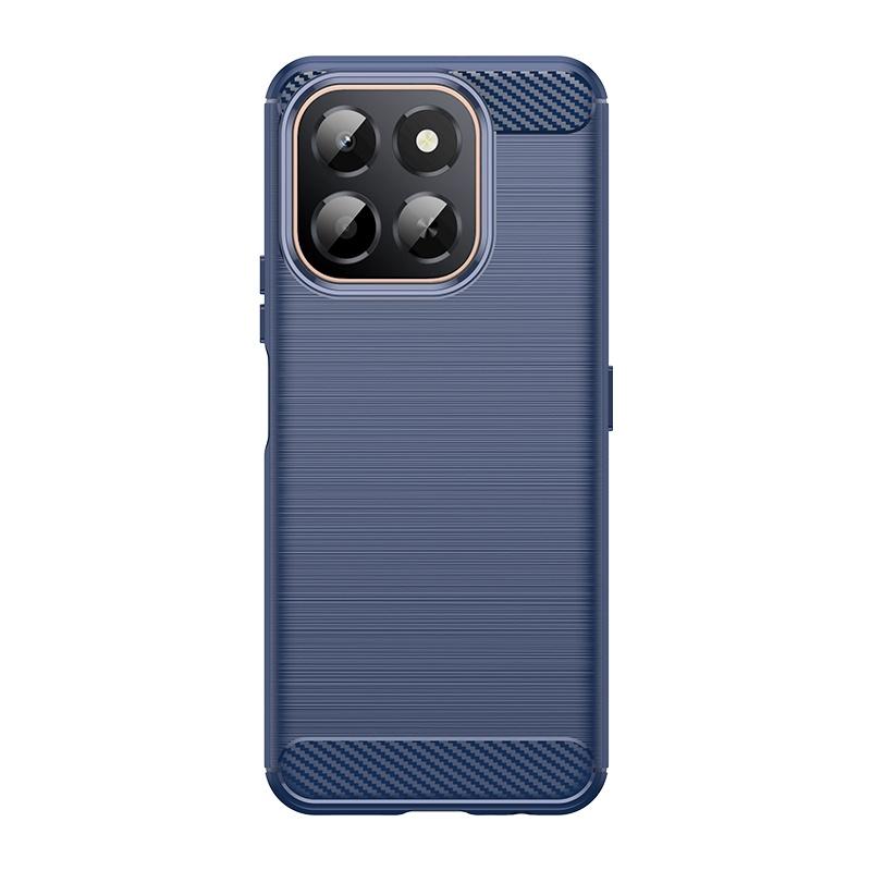 For Huawei Honor X6C Case Cover Honor X6C Capa Shockproof Silicone Phone Bumper Back Armor Soft TPU Carbon Fiber Funda Honor X6C