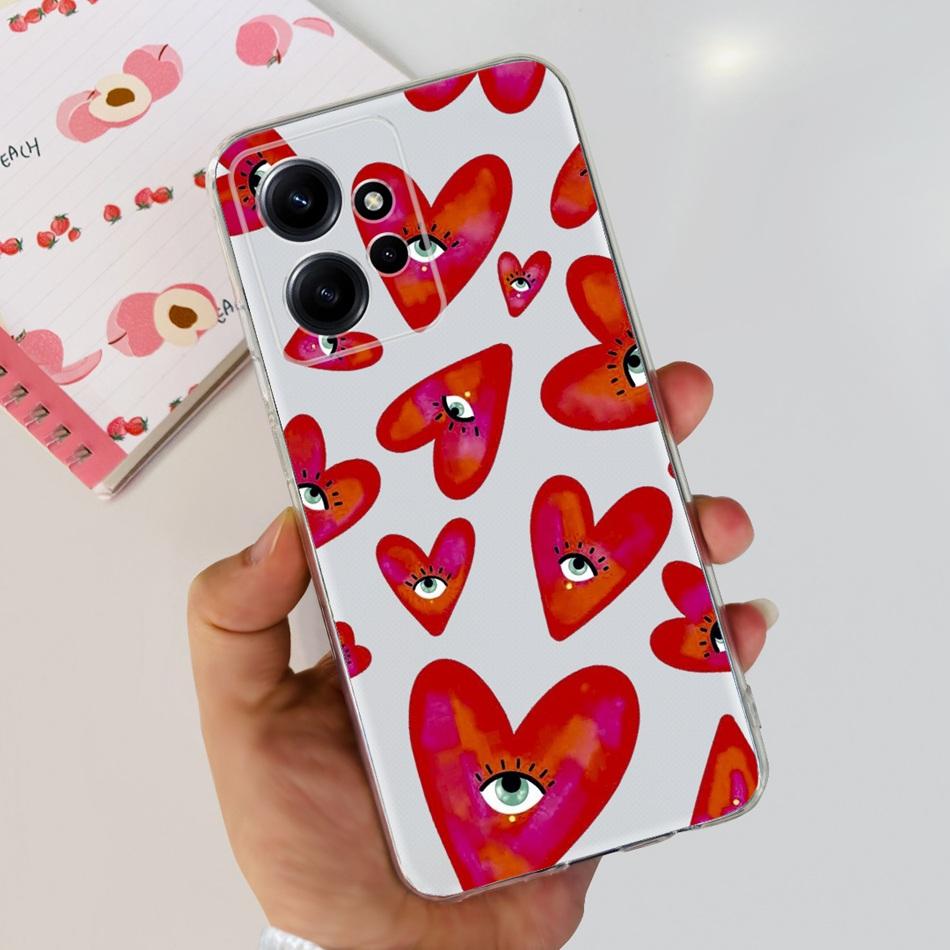 For Xiaomi Redmi Note 12 Global Stylish Phone Case Soft Silicone TPU Back Cover For Redmi Note 12 Pro 4G Note12 12Pro