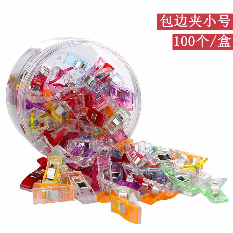 25/50/100 Pezzi Clip da Cucito Plastica Fai da Te Artigianato Uncinetto Maglia Clip per Abbigliamento Colori Assortiti Clip per Artigianato Fissaggio Quilting